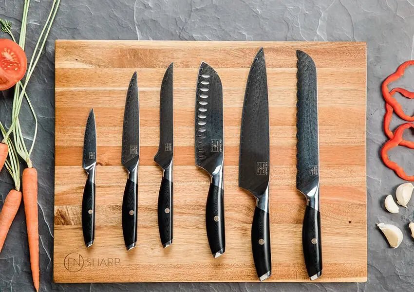 Types of kitchen knives