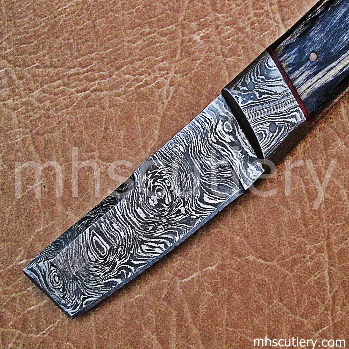 Damascus Steel Japanese Tanto | mhscutlery