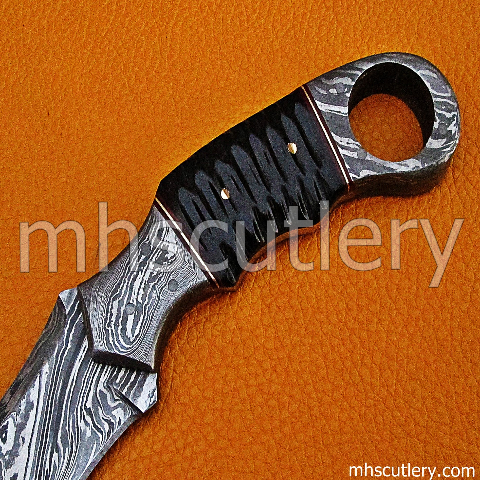 Damascus Steel Tactical Karambit | mhscutlery