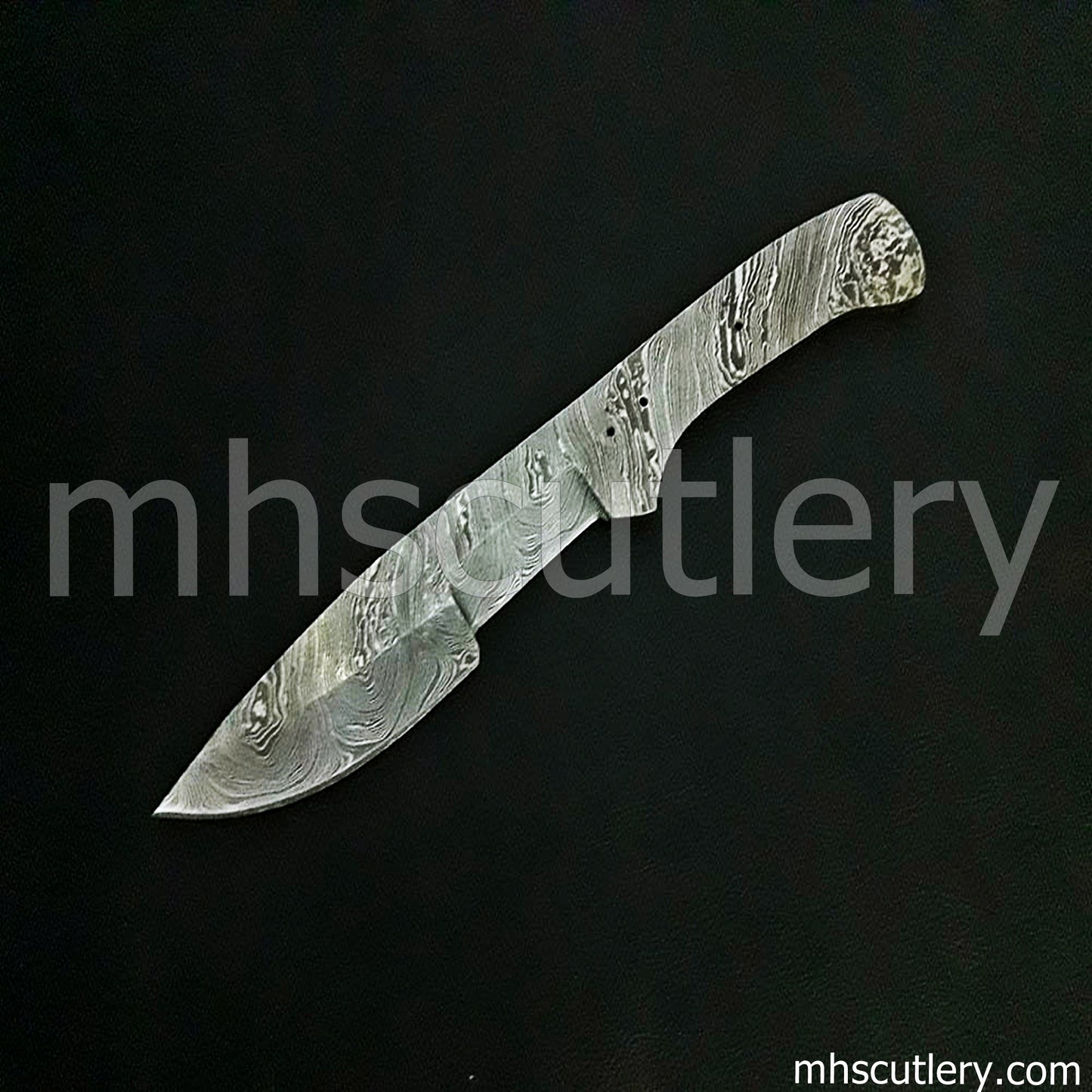 Custom Hand Forged Damascus Steel Tactical Hunter Blank Blade For Knife Makers | mhscutlery