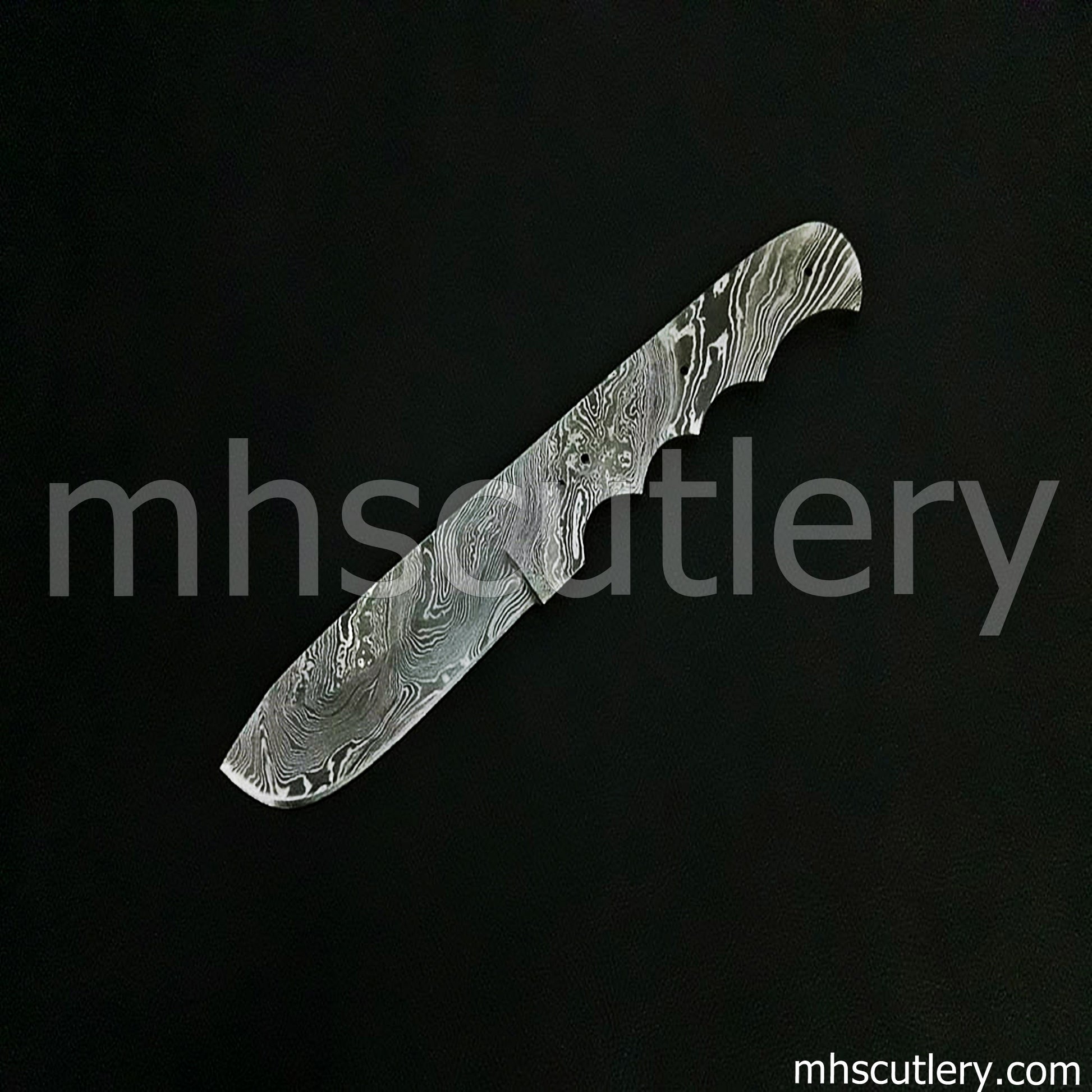 Handmade Damascus Steel Hunting Skinner Blank Blade For Knife Makers | mhscutlery