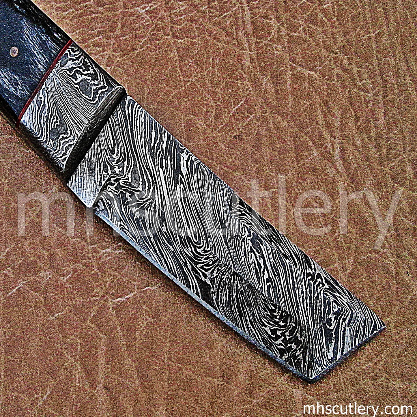 Damascus Steel Japanese Tanto | mhscutlery