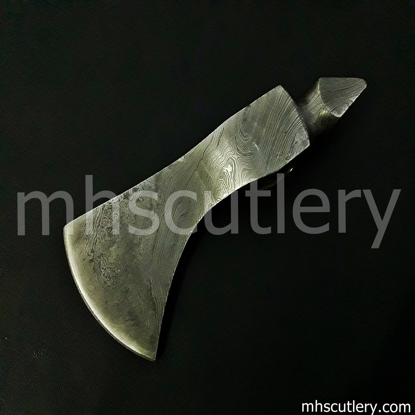 Damascus Steel Axe Head | mhscutlery