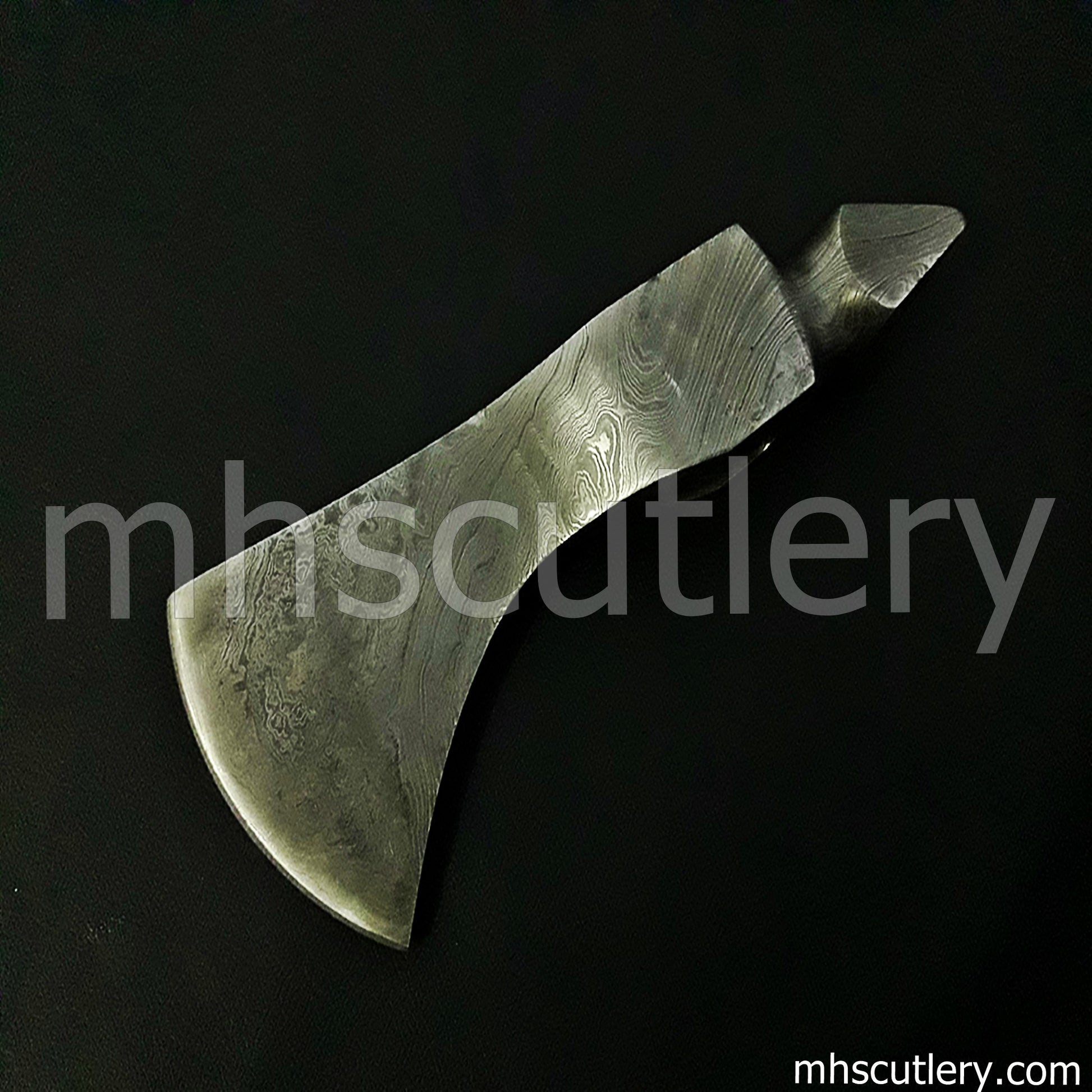 Damascus Steel Axe Head | mhscutlery
