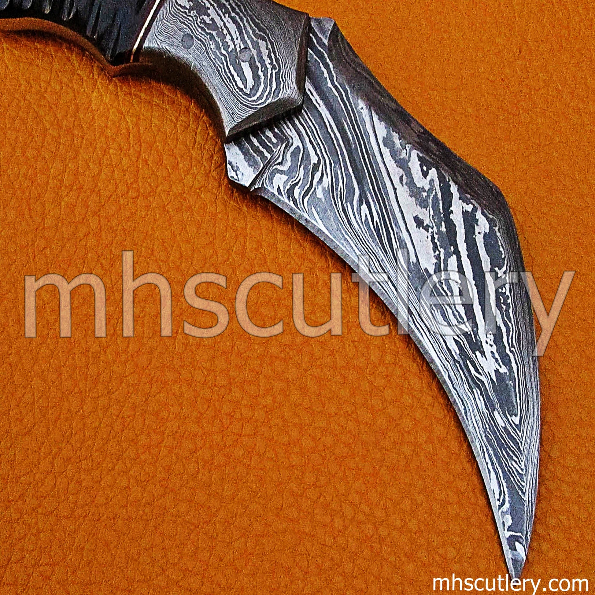 Damascus Steel Tactical Karambit | mhscutlery