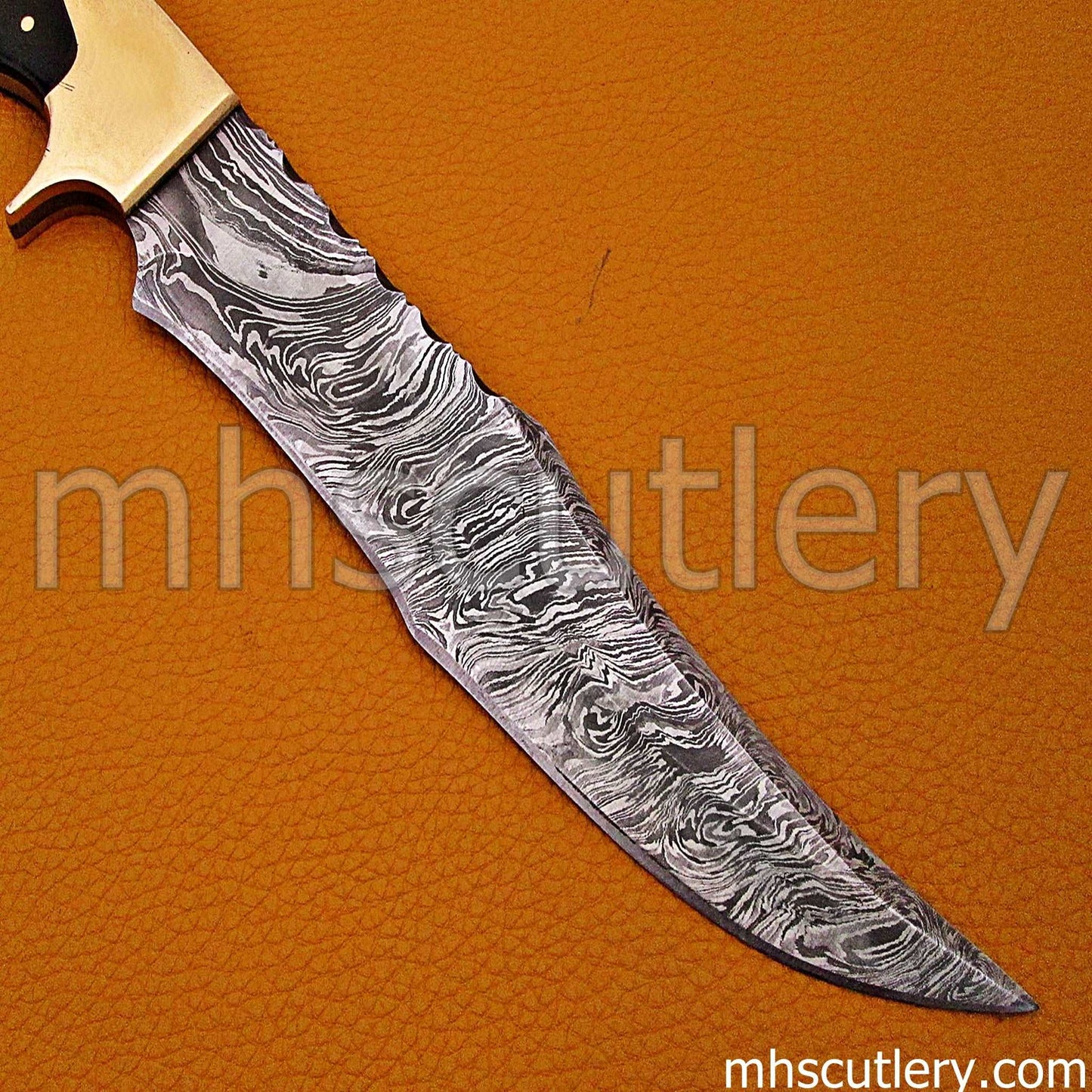 Custom Hand Forged Damascus Steel Antique Machete | mhscutlery
