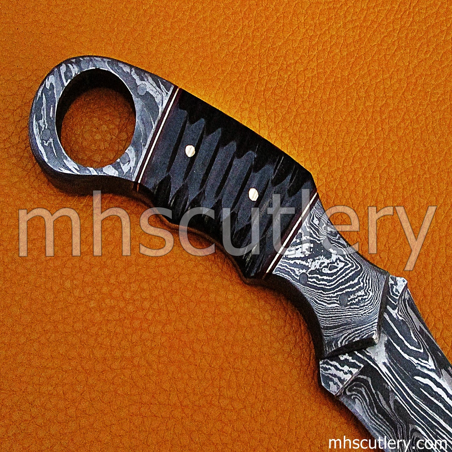 Damascus Steel Tactical Karambit | mhscutlery