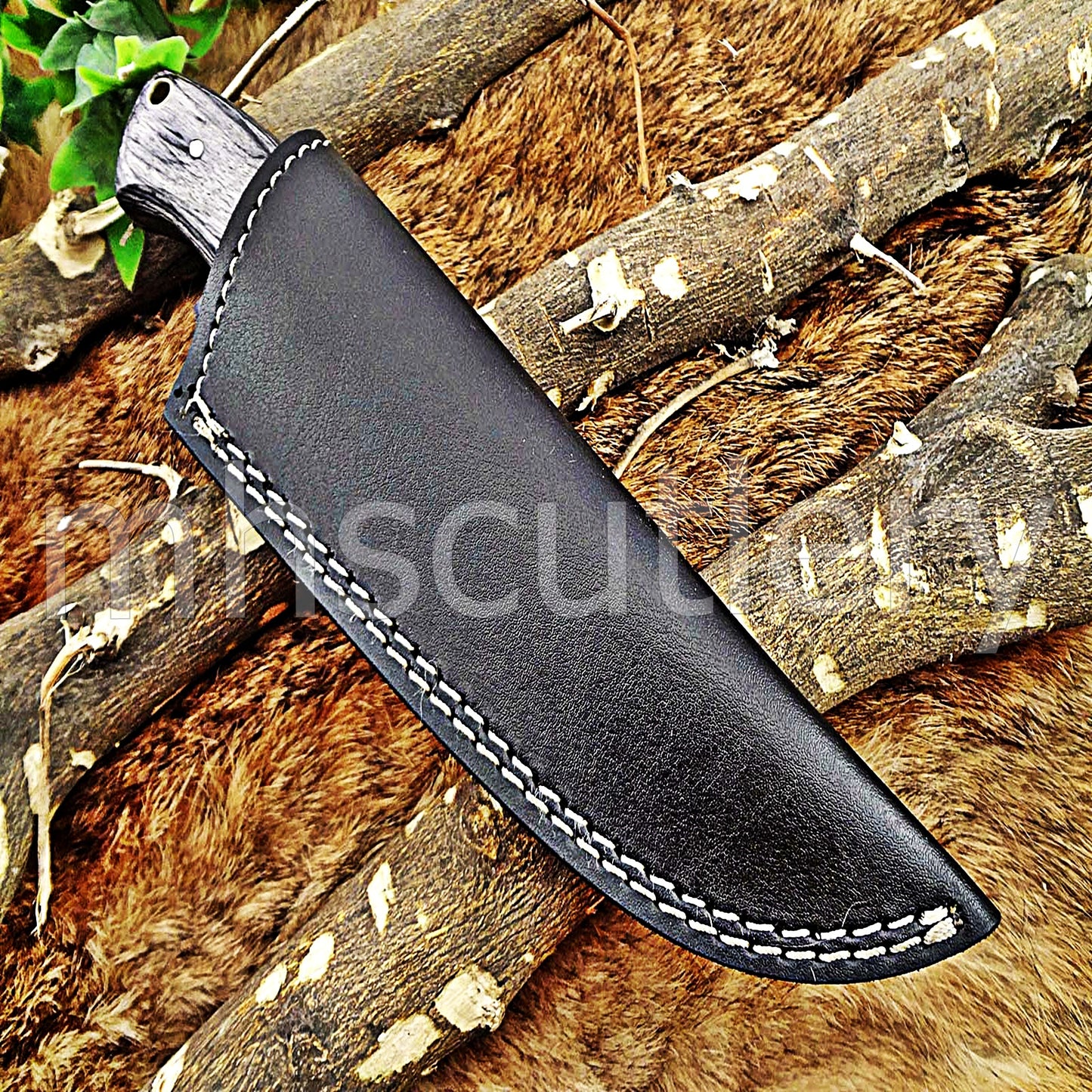 Handmade Damascus Steel Hunting Skinner Knife | mhscutlery