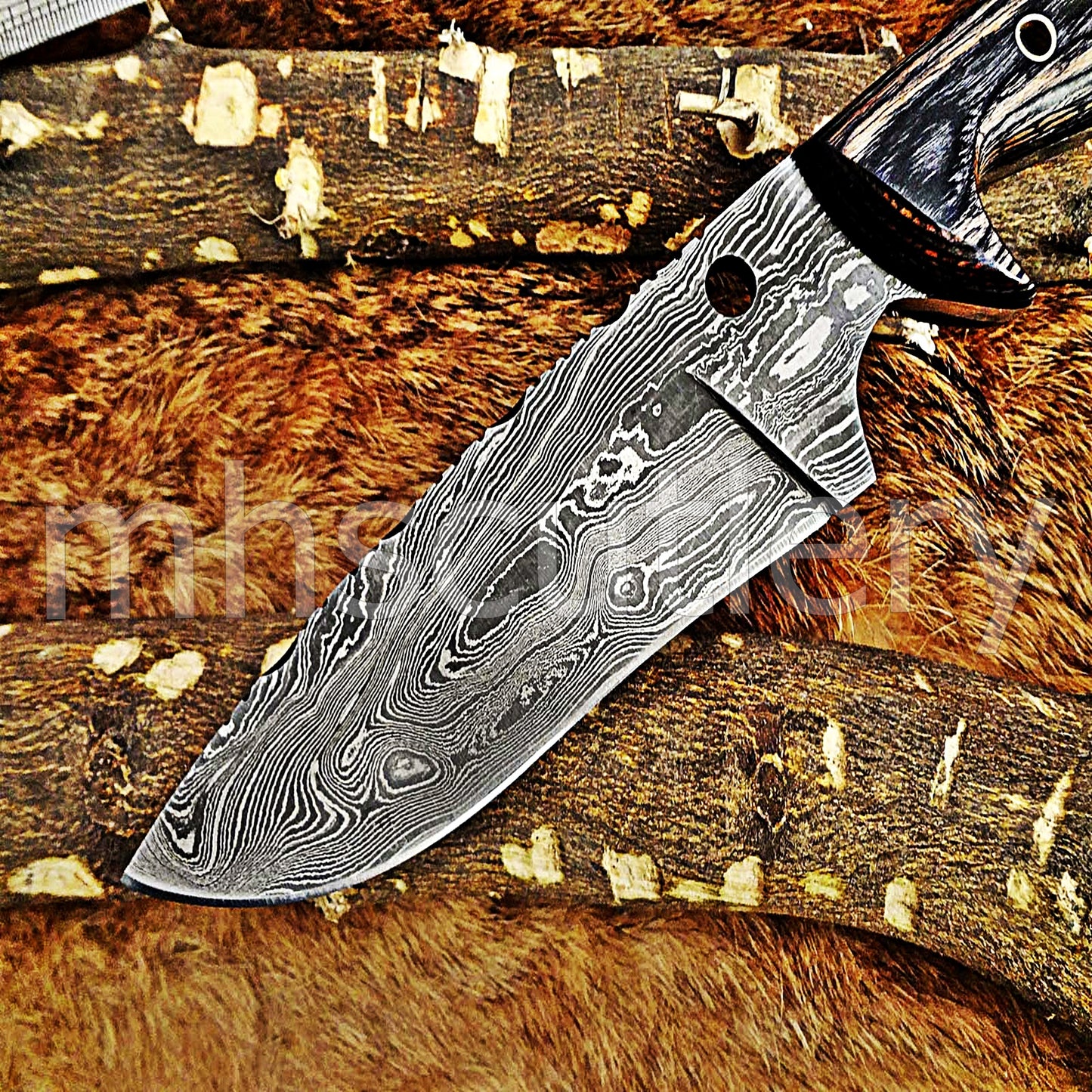 Handmade Damascus Steel Fancy Tactical Tanto | mhscutlery
