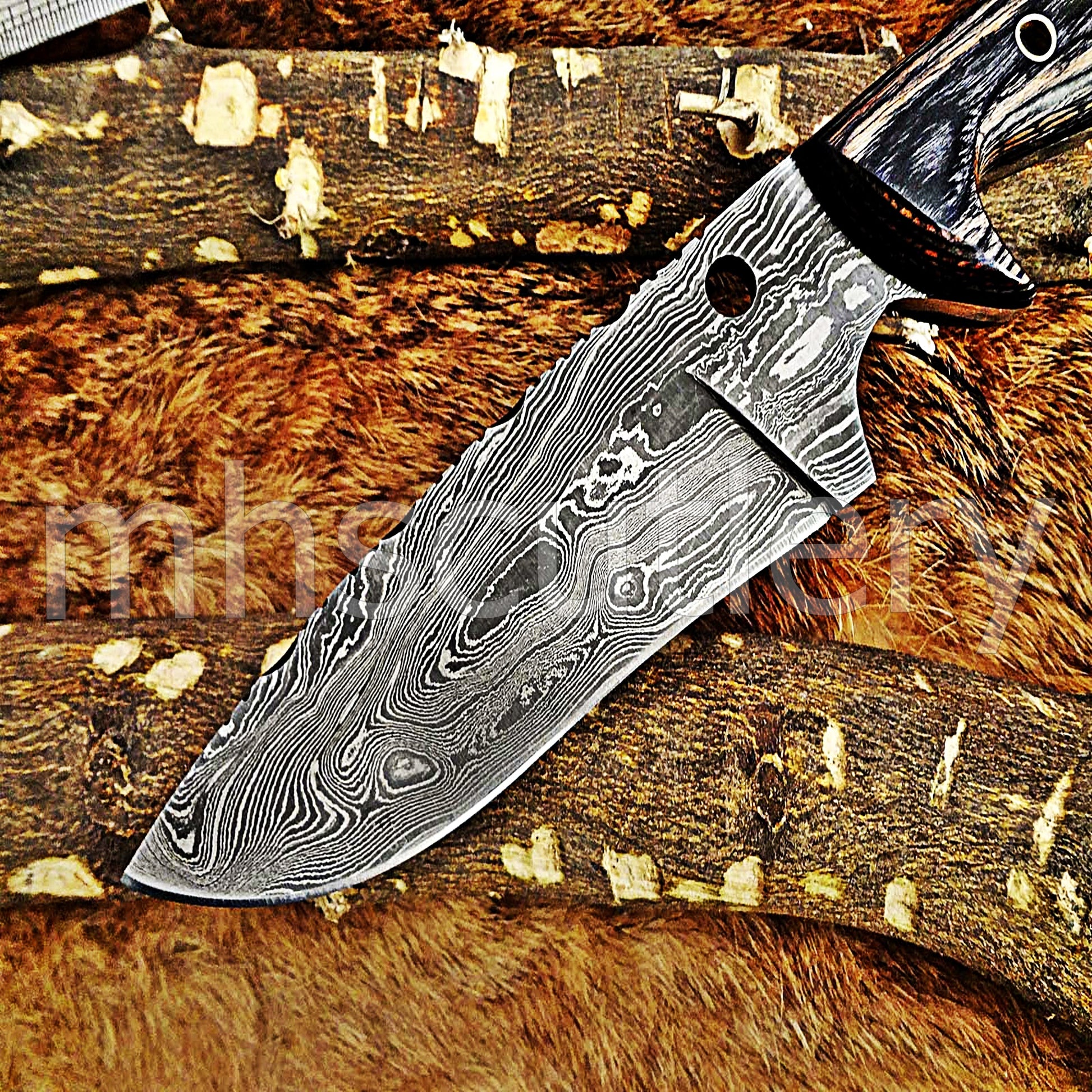 Handmade Damascus Steel Fancy Tactical Tanto | mhscutlery