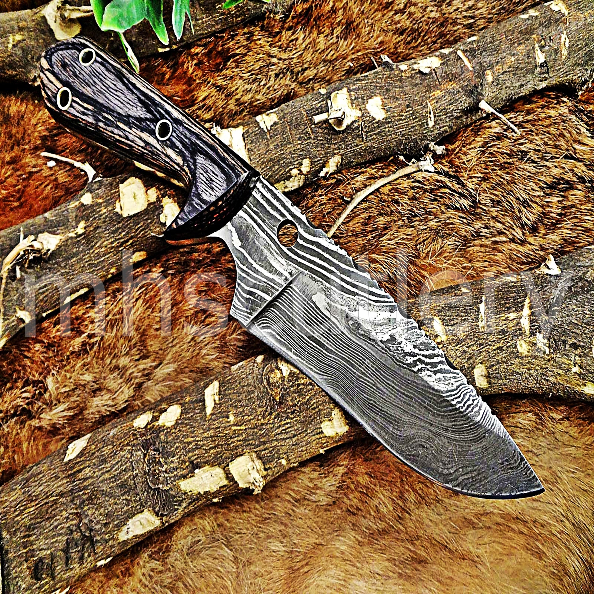 Handmade Damascus Steel Fancy Tactical Tanto | mhscutlery