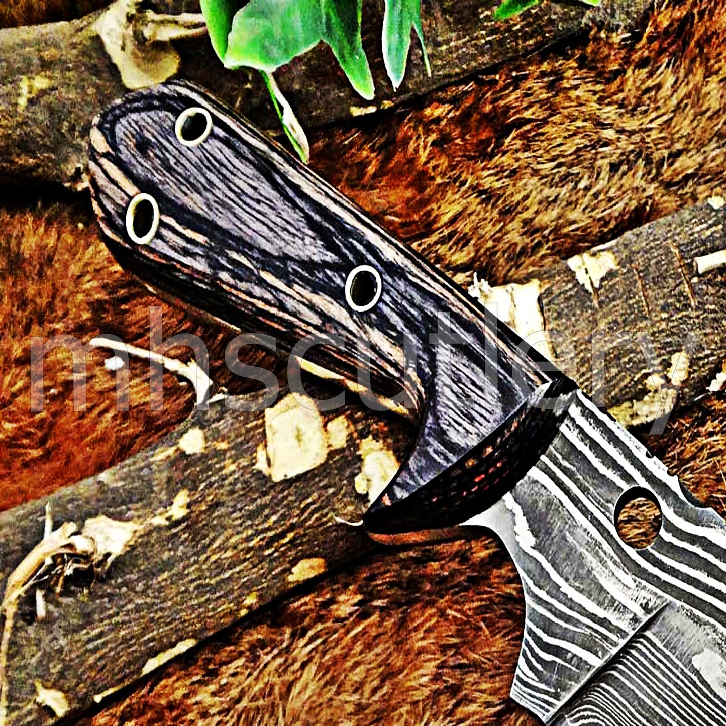Handmade Damascus Steel Fancy Tactical Tanto | mhscutlery