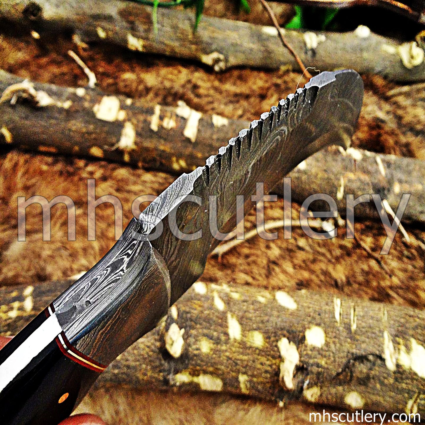 Handmade Damascus Steel Tactical Karambit Knife | mhscutlery