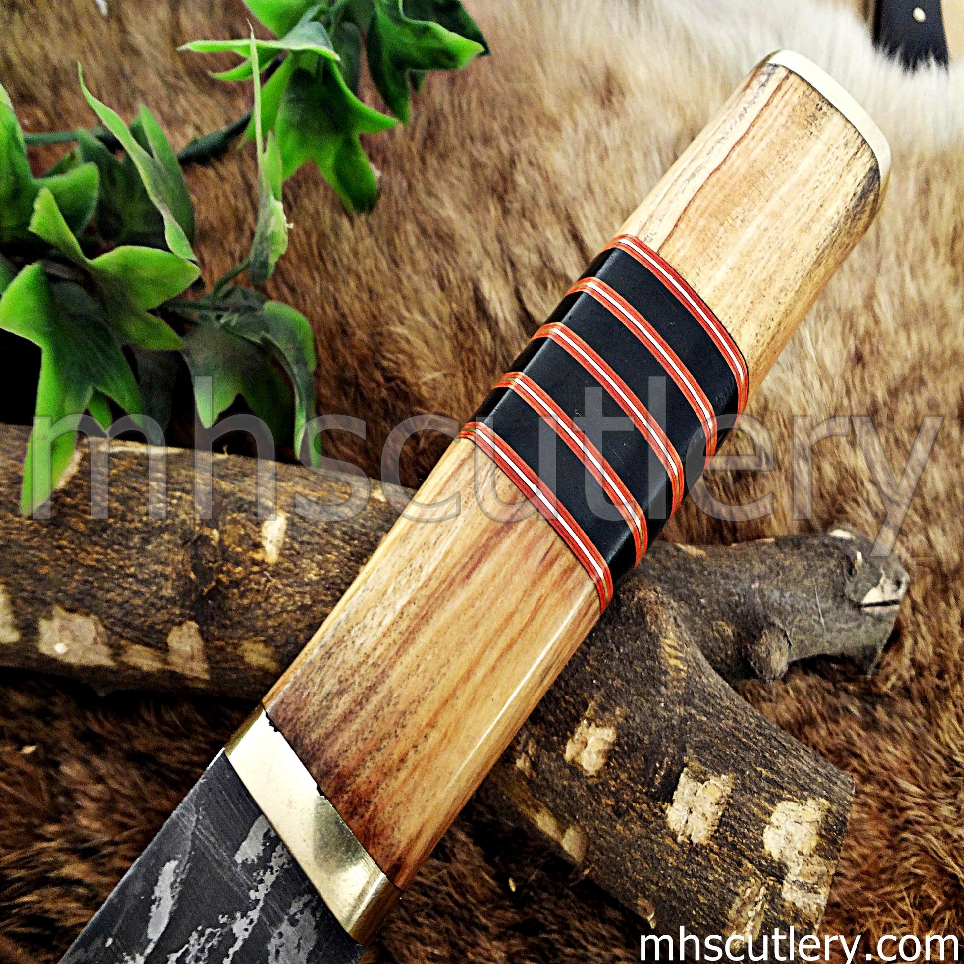 Hand Forged Damascus Steel Japanese Chef Knife | mhscutlery