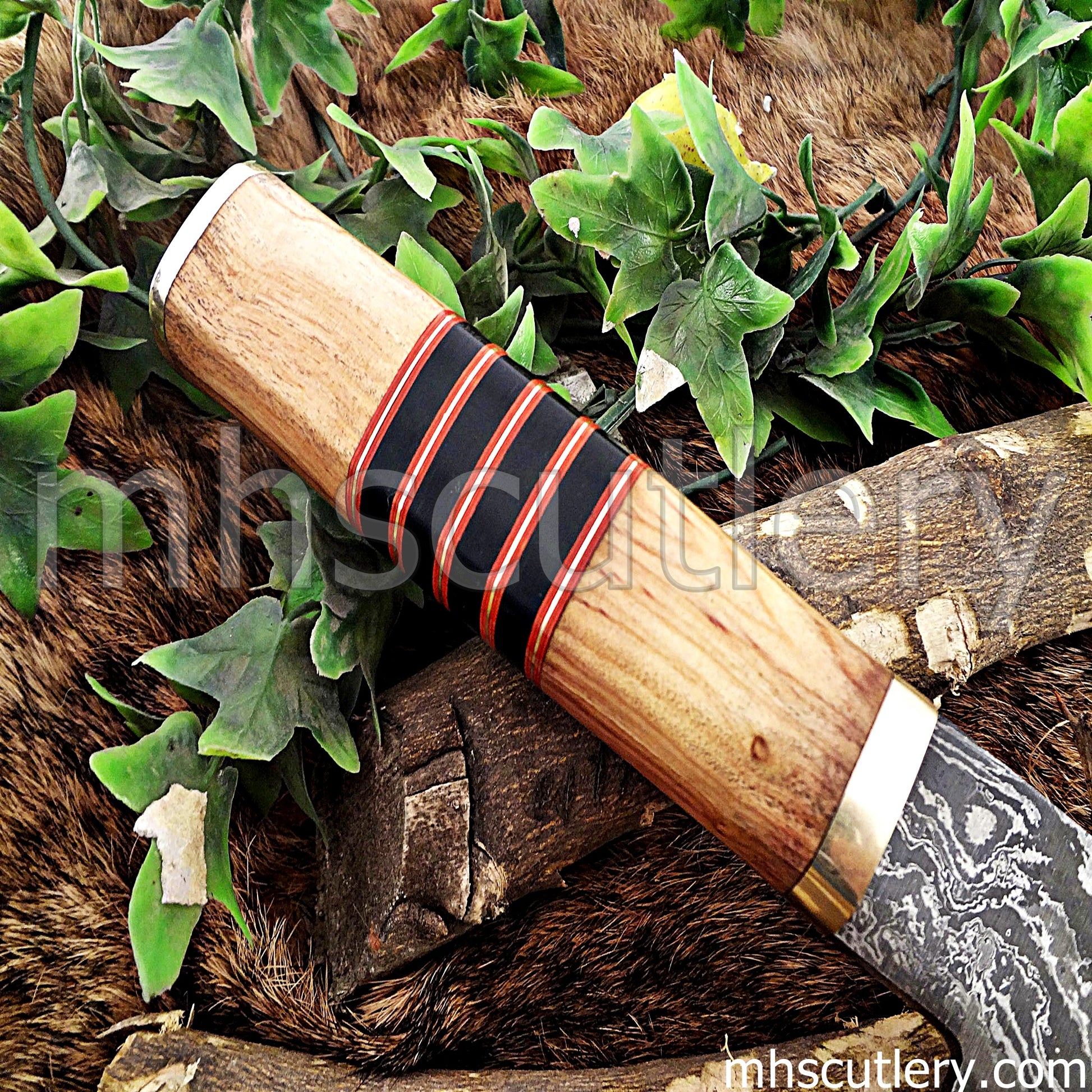Hand Forged Damascus Steel Japanese Chef Knife | mhscutlery