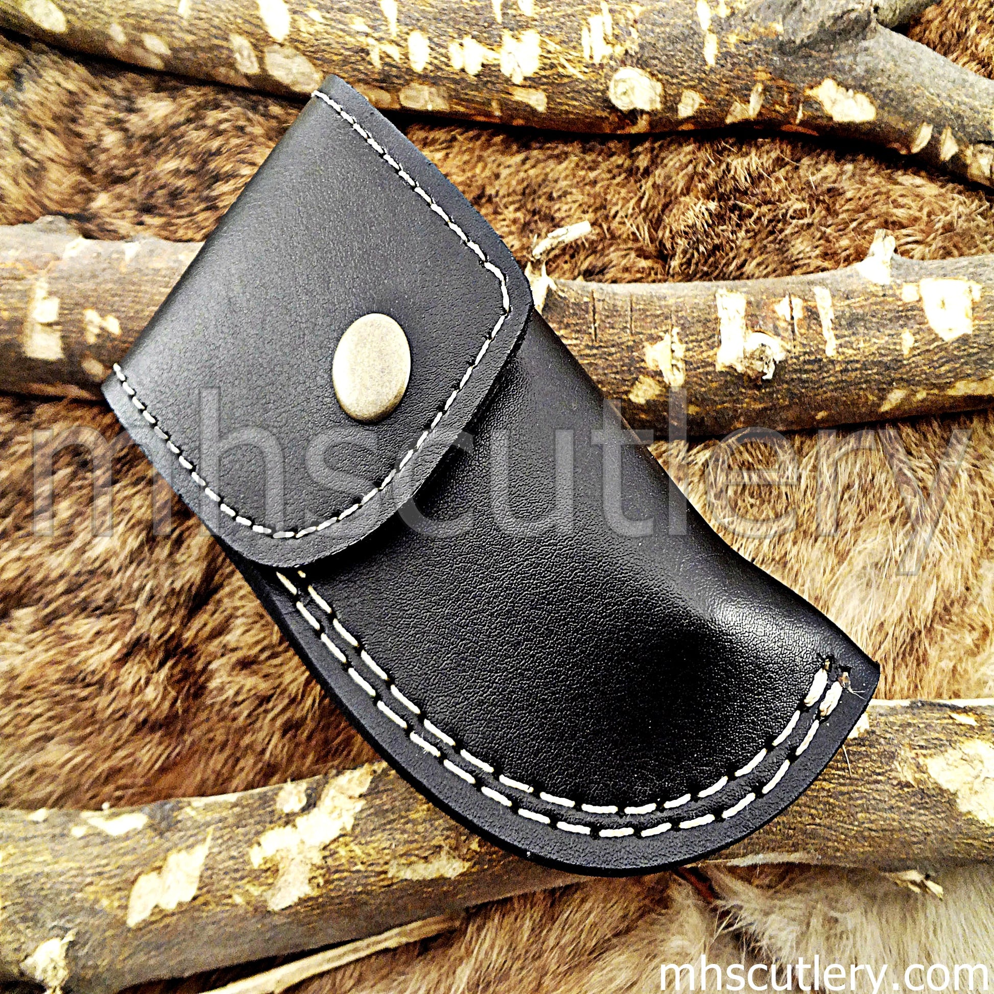 Damascus Steel Folding Karambit Pocket Knife | mhscutlery