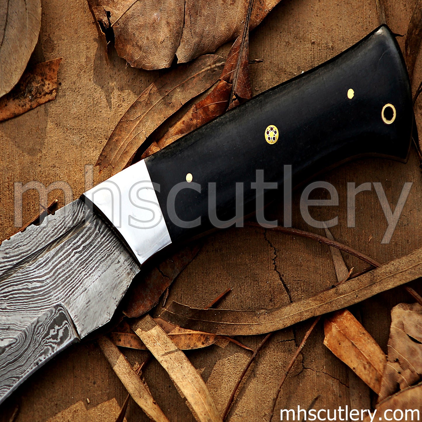 Handmade Damascus Steel Tactical Tanto Survival Machete | mhscutlery
